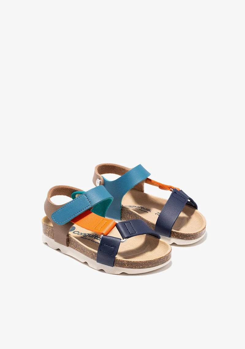 Navy Bio Sandals