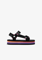 Black Platform Sandals