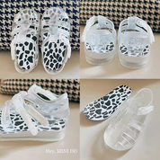 All Dotty Mini DD Clear Jelly Sandals