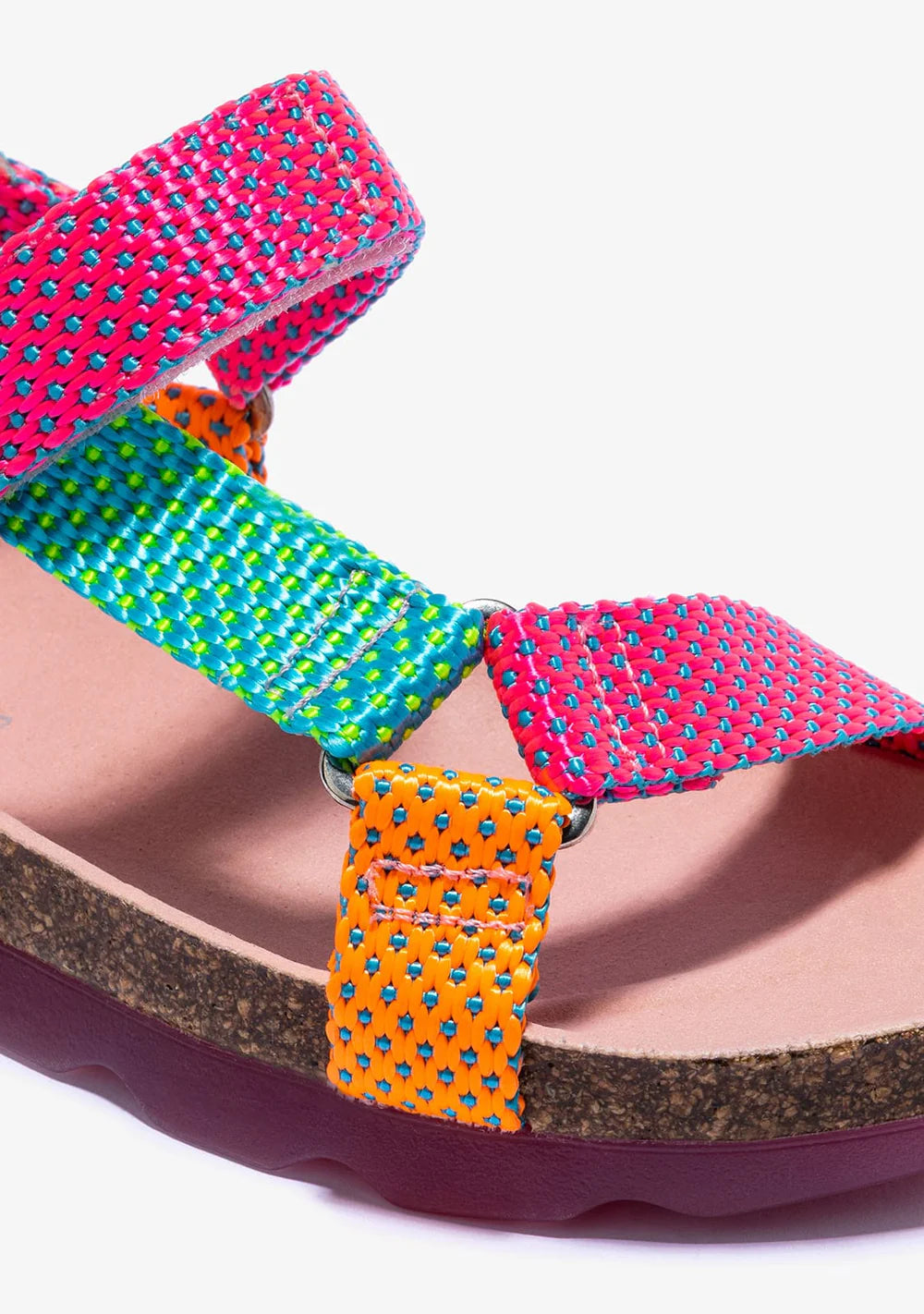 Girl's Multi Color Bio Sandals