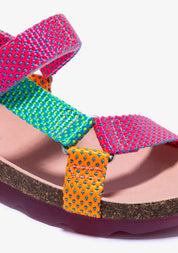 Girl's Multi Color Bio Sandals