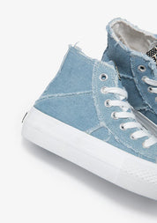 Denim Hi-Top Sneakers