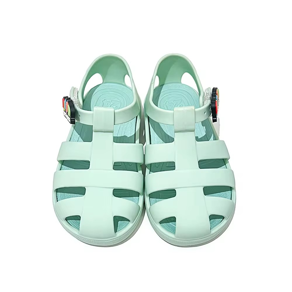 Mini DD Matted Jelly Sandals Mint Green