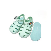 MINI DD Jelly Removeable Charm Sandals Mint Green