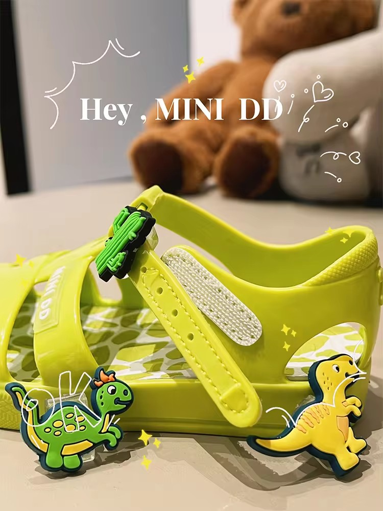 MINI DD Jelly Removeable Charm Sandals